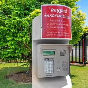 Keypad - Extra Space Storage at 112 McCullugh Rd, Boiling Springs, SC 29316