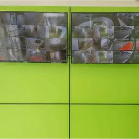 Security Screens - Extra Space Storage at 615 E 1st Ave, Roselle, NJ 07203