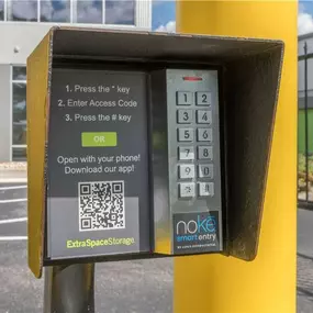 Keypad - Extra Space Storage at 2550 Land O Lakes Blvd, Land O Lakes, FL 34639