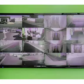 Security Screens - Extra Space Storage at 660 W Acacia Ave, Hemet, CA 92543