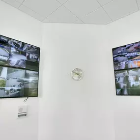 Security Screens - Extra Space Storage at 99 Rivermoor St, West Roxbury, MA 02132