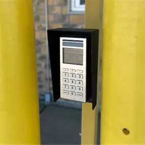 Keypad - Extra Space Storage at 12408 Harris Branch Pkwy, Manor, TX 78653