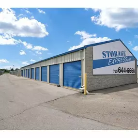 Exterior Units - Storage Express at 6529 S Madison Ave, Anderson, IN 46013