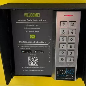 Keypad - Extra Space Storage at 6550 W State Road 84, Davie, FL 33317
