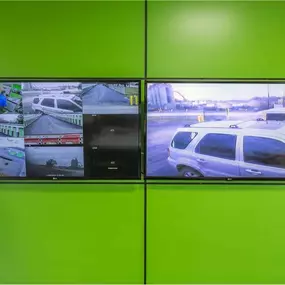 Security Screens - Extra Space Storage at 1900 Old Rawsonville Rd, Belleville, MI 48111