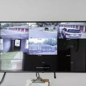 Security Screens - Extra Space Storage at 1406A Route 9, Clifton Park, NY 12065