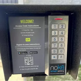 Keypad - Extra Space Storage at 6300 Walker Mill Rd, Capitol Heights, MD 20743