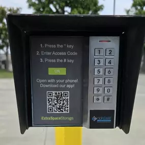 Keypad - Extra Space Storage at 1030 E 4th St, Santa Ana, CA 92701