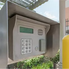 Keypad - Extra Space Storage at 3011 San Jacinto St, Houston, TX 77004