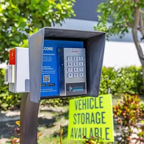 Keypad - Extra Space Storage at 5713 NW 27th Ave, Miami, FL 33142