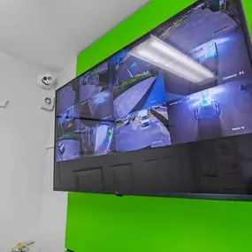 Security Screens - Extra Space Storage at 401 Route 130, West Collingswood Heights, NJ 08059