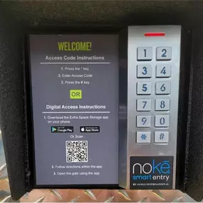 Keypad - Extra Space Storage at 140 State Rt 17 S, Lodi, NJ 07644