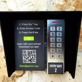 Keypad - Extra Space Storage at 3621 E Whitestone Blvd, Cedar Park, TX 78613