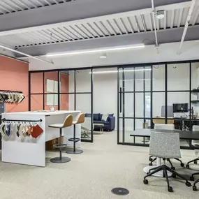 Faciliteq designs modular interiors, raised floors, and flexible office furniture for modern, sustainable workspaces in Phoenix.