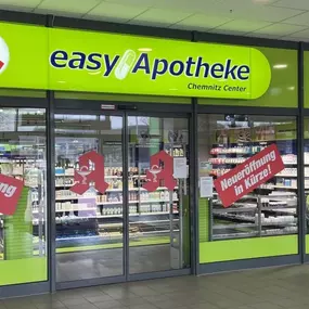 Aussenansicht der easyApotheke Chemnitz-Center