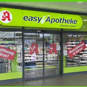 Aussenansicht der easyApotheke Chemnitz-Center