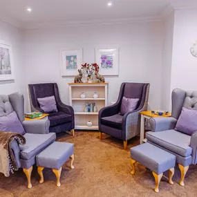 Lounge Area at Barchester - Southerndown Care Home in Chipping Norton