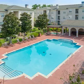 Swimming Pool With Relaxing Sundecks