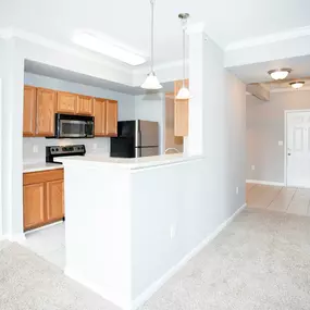 Fully Equipped Kitchen With Modern Appliances