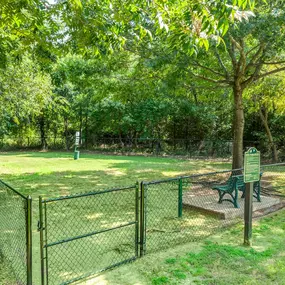 Gated community dog park