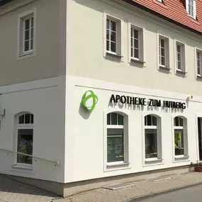 Aussenansicht der Apotheke zum Hutberg