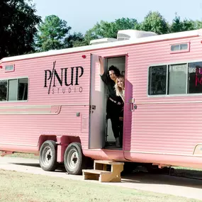 Pinup Bridal On-Location Wedding Team