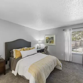 Bedroom with a large bed