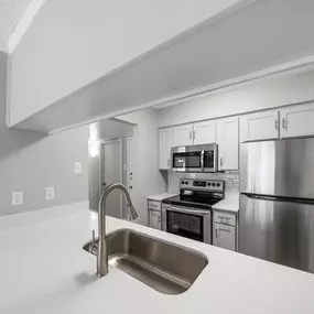 Fully Equipped Kitchen With Modern Appliances