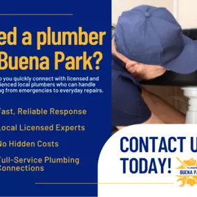 Plumber Buena Park is dedicated to providing reliable, affordable, and high-quality plumbing services for local homes and small businesses.