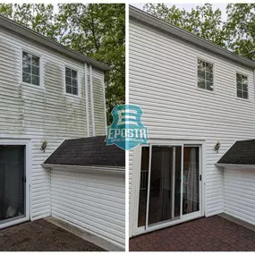 Spring exterior home power washing 2023