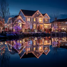 Sea Girt, NJ, Monmouth County Professional Christmas Holiday Lighting Installation