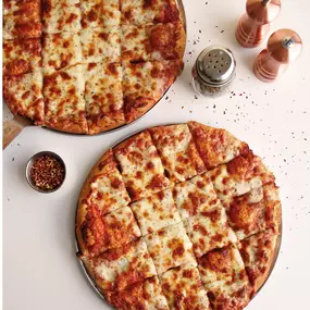 We're also known for our Classic Thin Crust pizza! Or try our Super Thin, Rustic Crust and Gluten-Free options. Build your own and choose from our Greatest Hits selections.