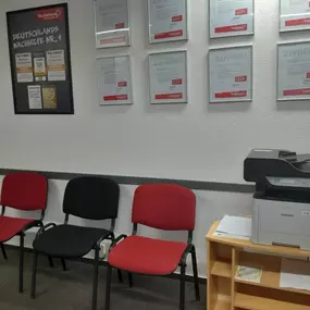 Münster-Mitte Wartebereich im Flur