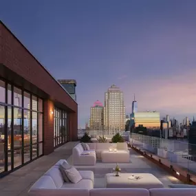 34th Floor rooftop terrace