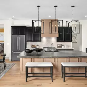 Gourmet kitchens with state-of-the-art appliances