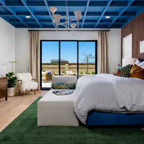 Spacious primary bedroom suites`