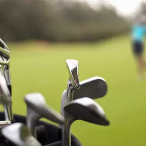 Practice your swing at Sienna's Golf Club