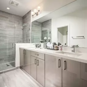 Spa-inspired bathrooms