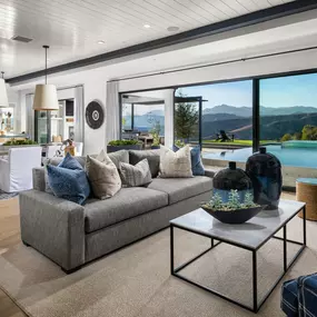 Enjoy indoor/outdoor living spaces