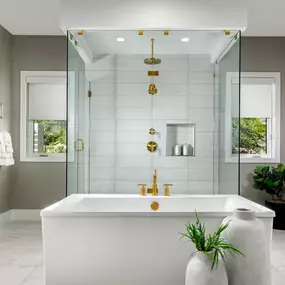 Spacious primary bedroom