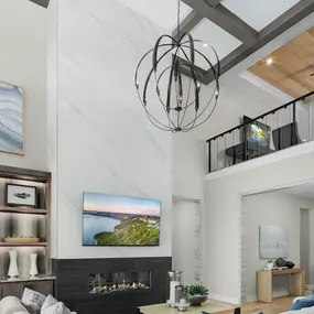 Stunning two-story great room