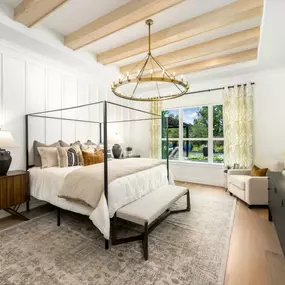 Spacious primary suites offer a tranquil retreat