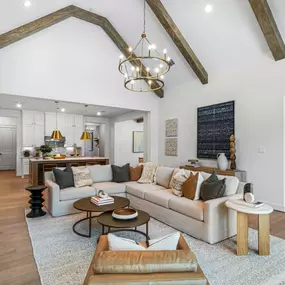 Open-concept floor plan ideal for entertaining