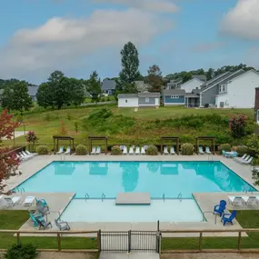 Large community pool for easy living