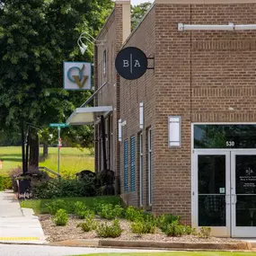 Coffee and dining within the community