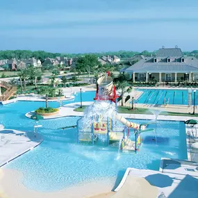 Make a splash in Sienna's multiple water parks