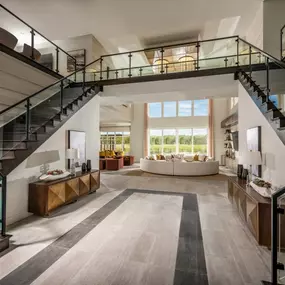 Expansive foyers