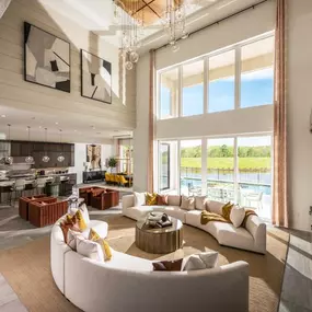 Spacious open floor plans with abundant natural light