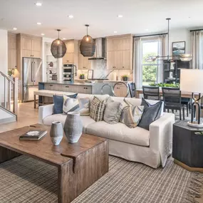Spacious single-family homes with open-concept floor plans