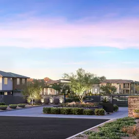 Luxury gated community of attached Villas in North Phoenix
